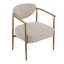 PU Dining Room Chair, Living Room Chair, Bedroom Chair 2 Sets, PU With Foam Back And Seat,Soft And Comfortable Seating, Metal Frame With Water Transfer Pringting-1388385016