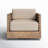 Fritz Swivel Eucalyptus Outdoor Lounge Chair-93692942