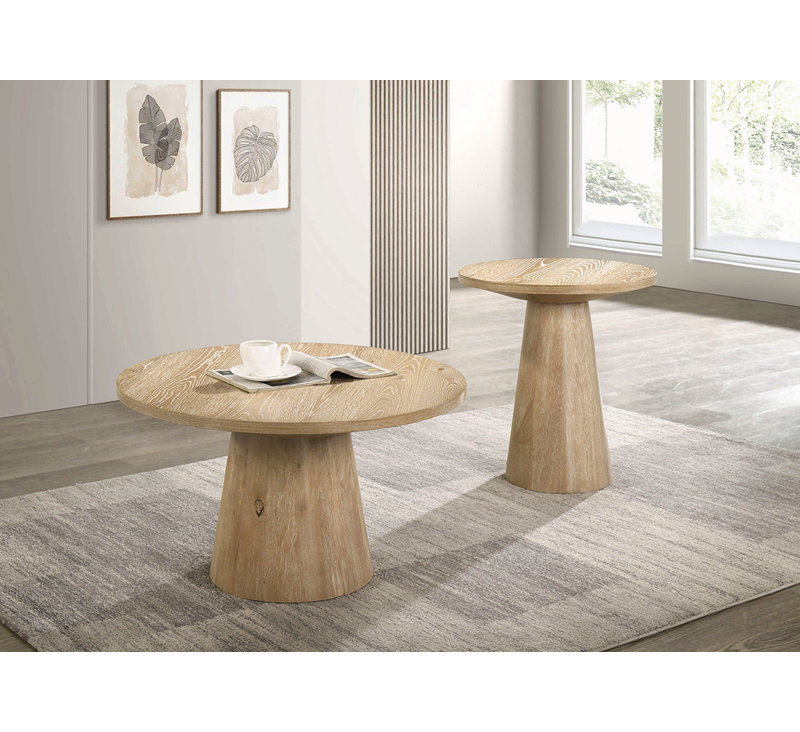 Table basse carrée de style contemporain avec dessus en marbre et piètement fuselé en bois, finition noyer foncé et blanc