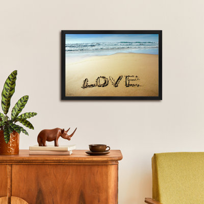Love Premium Framed Poster by Ben Heine