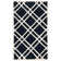 Tapis géométrique en laine touffeté à la main Deedgra