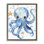  «Happy Smile Octopus», art mural encadré sur toile flottante par Franklyn Gregory