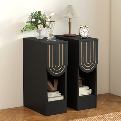 Table de bout avec rangement