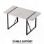 Table de salle à manger rectangulaire 55 po Modern Farmhouse