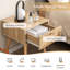 Table de chevet en bois manufacturé Deemston