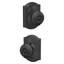 Georgian Passage Knob with Camelot Trim-22334255
