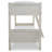 Leandru Kids Twin Over Twin Bunk Bed