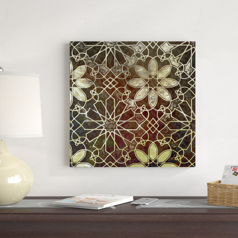 " Mystic Tiles II " by James Burghardt, 20" H x 20" W x 1.25" D