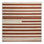 Machine Washable Horizontal Stripes Beige Area Rug