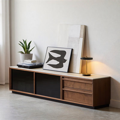 Meuble télé minimaliste et créatif