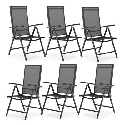 Fauteuil inclinable en métal pour l'extérieur