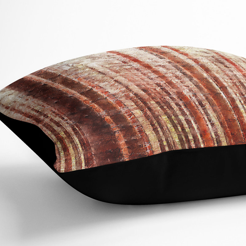 Square Throw Cushion, Black, 55cm H x 55cm W x 20cm D
