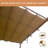 Satrles Outdoor Retractable Pergola Patio Grill Gazebo with Grape Sunshade Cover-113769265-113769267