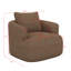 Fauteuil pivotant rembourré à accoudoirs rembourrés Modern-1868946720