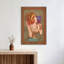 Aries Art Deco Woman Elegant Vintage Wall Art Print 1 Piece Wrapped Canvas Wall Art-195870995