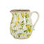 Ileah Ceramic Pitcher Vase with Lemon Motif-708911757