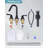 Widespread 2-handle Bathroom Faucet with Drain Assembly-101956603