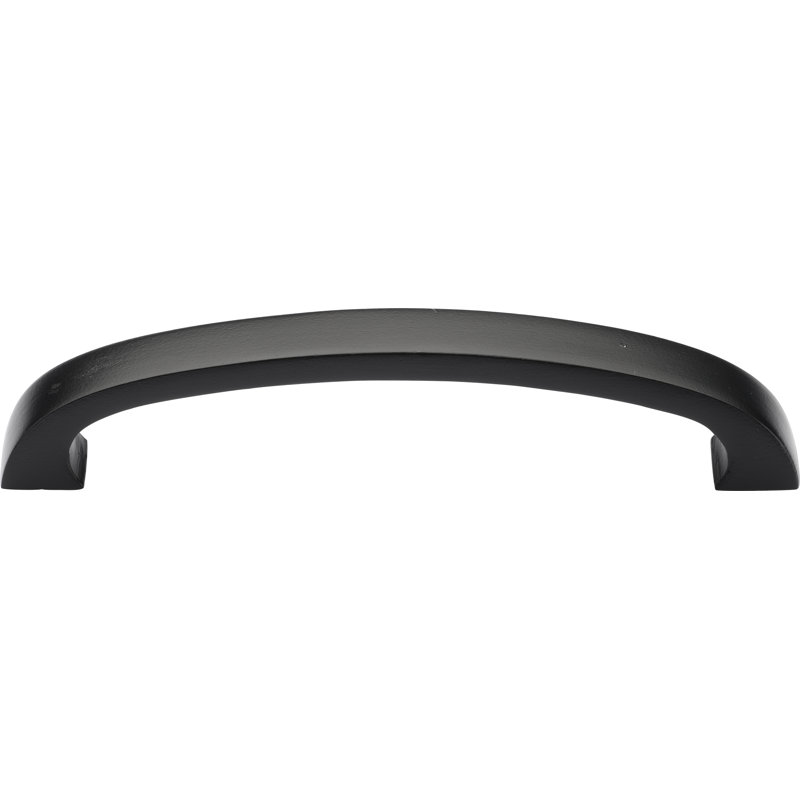 Classic Arc Cabinet Pull, Black, 10"