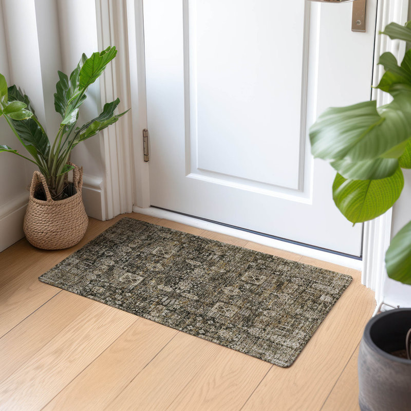 Floral Rug, Rectangle 1'8" x 2'6"