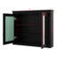Armoire à pharmacie avec 2 miroirs, rangement au-dessus de la toilette avec 2 portes et 2 tablettes réglables-1145495992