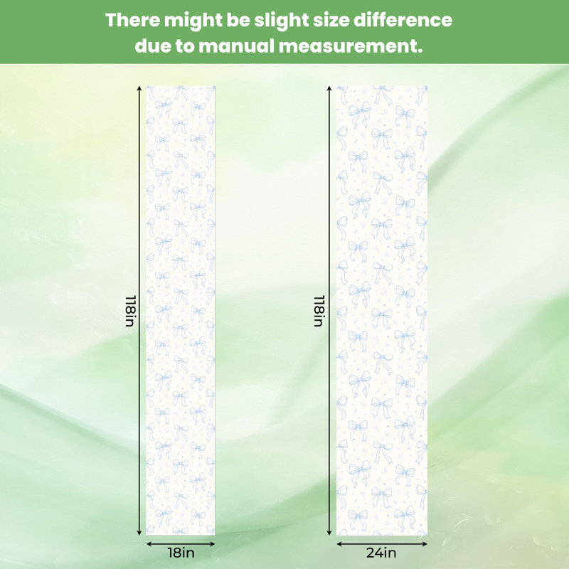 Papier de contact pour papier peint auto-adhésif, 117.6" L x 22.8" W