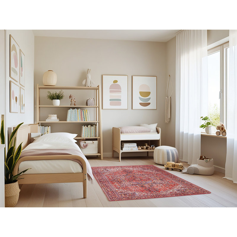 Overshores Oriental Indoor Rug, Rectangle 3' x 5'