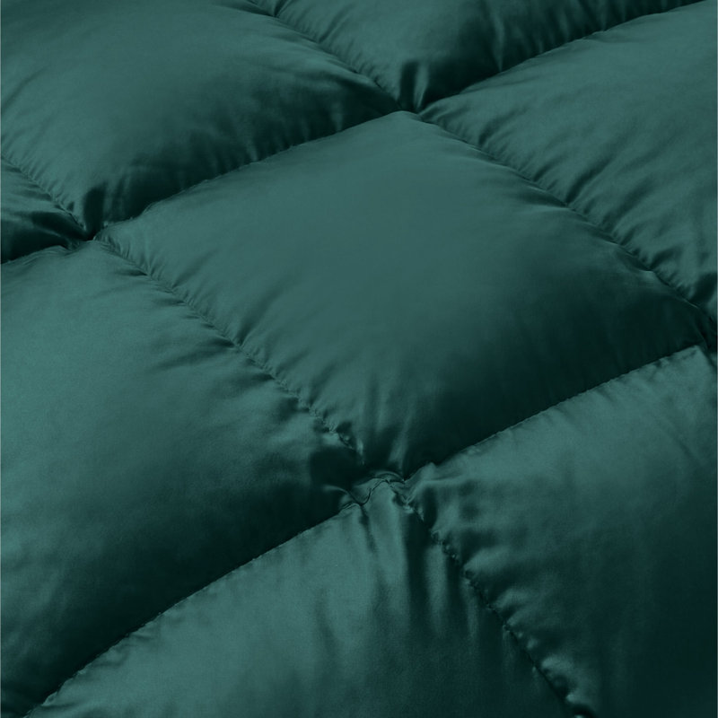 Grand Down All-Season Reversible Down Alternative Comforter-Plush & Hypoallergenic, Hunter Green, Queen Comforter