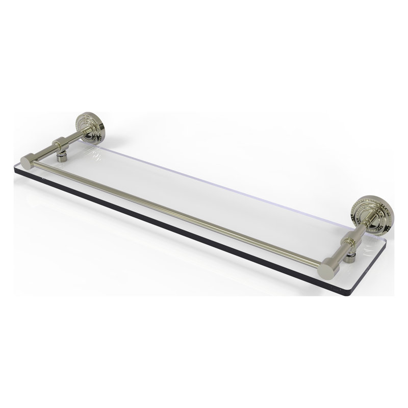 Marchmont Bracket Shelf, Polished Nickel