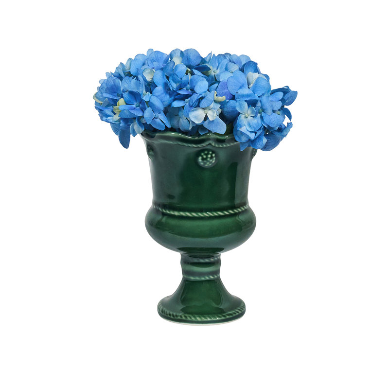 Berry & Thread Petite Parterre Garden Vase - Basil, overall height- 5''