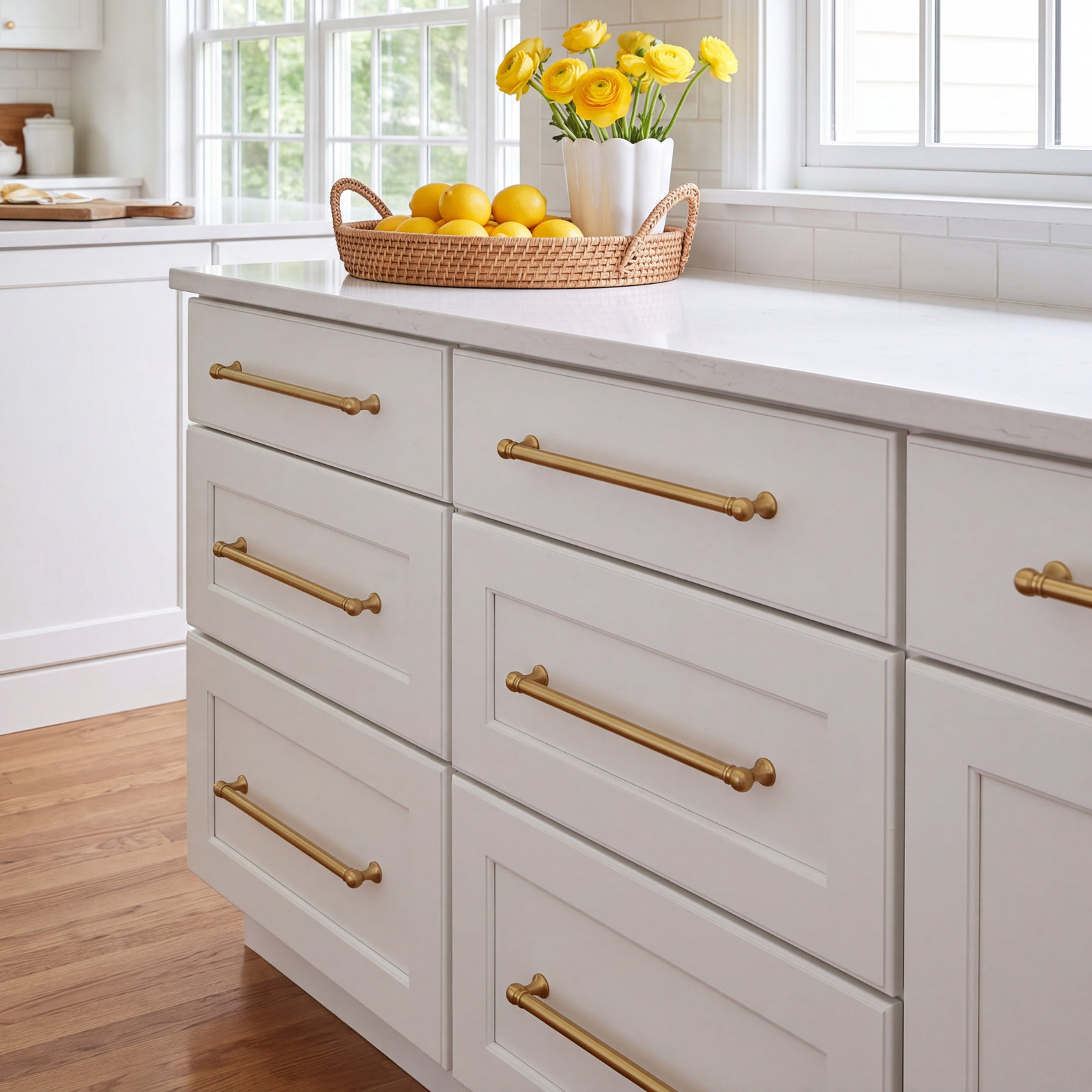 Kara Bar Cabinet Pull, Honey Bronze, 12"