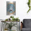 Bungalow rose «Fierce 1» par Dean Russo, art mural en métal-1216942703