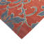 Red & Blue Contemporary Wool Silk Blend Rug - 8'11"" x 11'11""