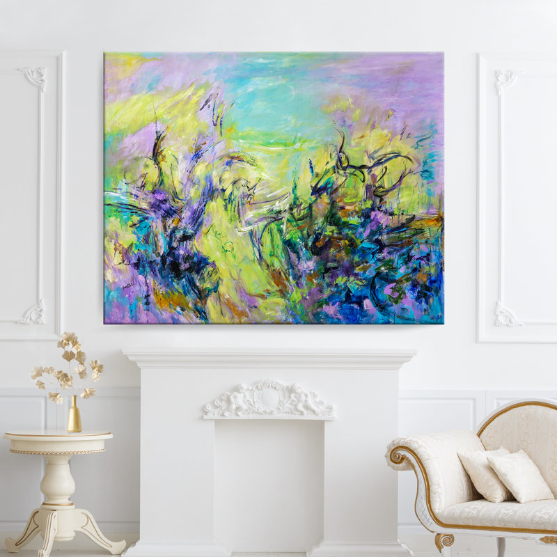 The Clearing by Karen Salup - Wrapped Canvas Painting