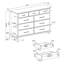 Commode double 9 tiroirs Jaddiel-638648756