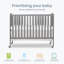 Lit de bébé convertible 2 en 1 standard-36219112