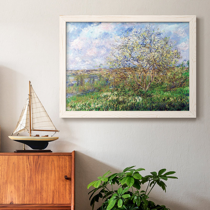 Springtime, 1880, reproduction d'art sur toile, Blanc, H 14 po x l 20 po x P 1,5 po