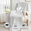 Jeté doux et léger en coton et viscose de bambou tissé gaufré toutes saisons-120798314-120798311