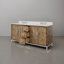 Westin 72" Freestanding Standard Double Bathroom Vanity with Top