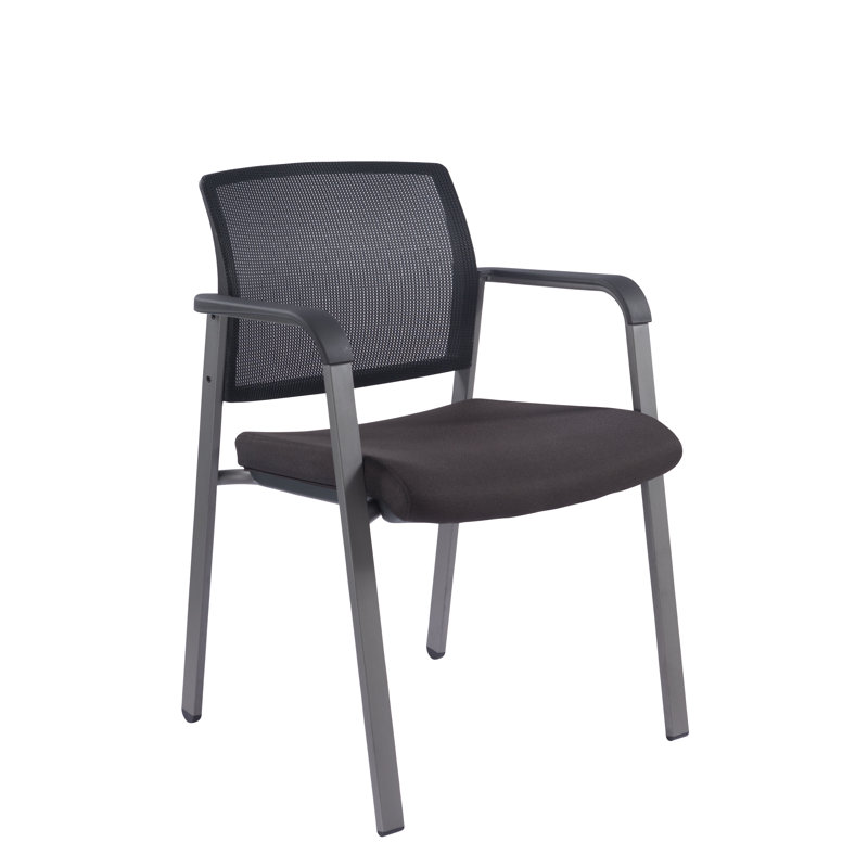 Chaise de conférence à dossier bas