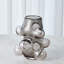 Bubbled Vase-Smoke Grey-Sm