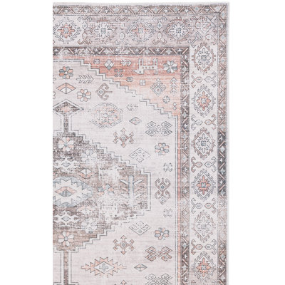 Alisha Area Rug with Non-Slip Backing
