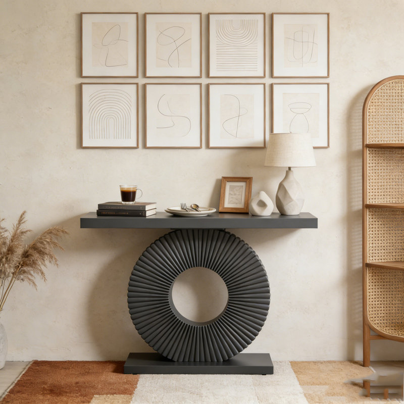 Wood Console Table