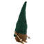 Décoration de Noël 12 "gnome de ski en bonnet vert