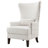 Sonali Upholstered High Wingback Accent Chair Latte-93547761