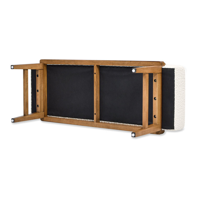 Casica Boucle Upholstered Bench