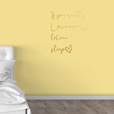 Si vous vraiment aimez les décalcomanies murales let me let