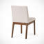 Chaises de salle à manger en bois d'hévéa Sam