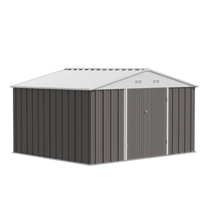 Outdoor Metal Storage Tool Shed