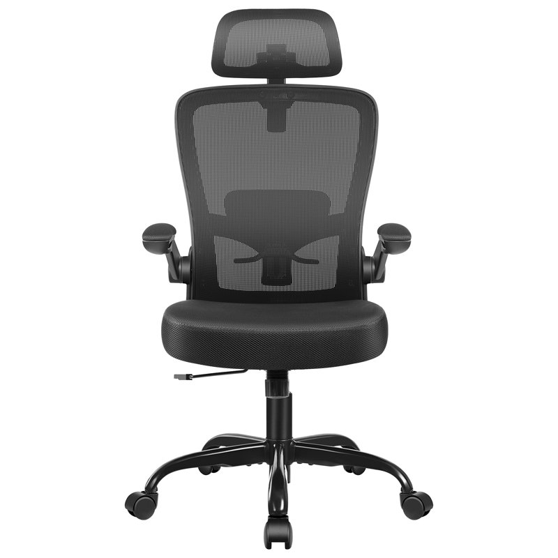 Everdene Office Ergonomic Task Chair, Black, Black