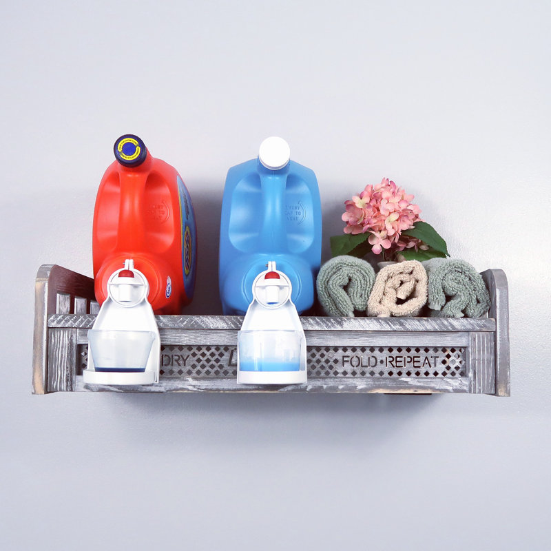 Wood Laundry Room Organizer
